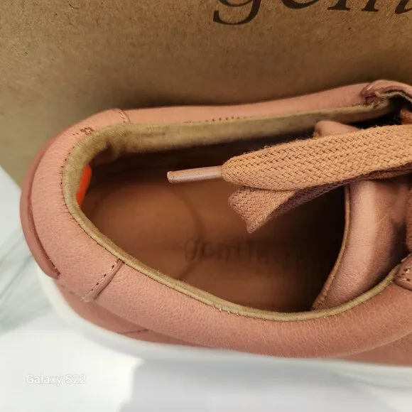 Gentle Souls Rosette " Pink Clay" Platform Sneakers. Size Various. NWT. - Picture 3 of 11